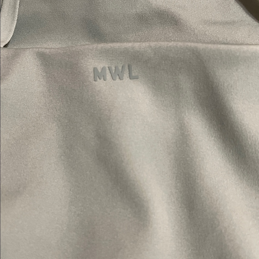 Madewell 2.0 MWL Flex Fitness Dress NWOT Mint Green Size Med Strappy Criss Cross - Picture 7 of 11